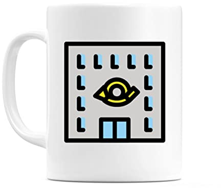 WeDoMugs Post Office Emoji 11oz Ceramic Coffee Tea Gift Mug Cup