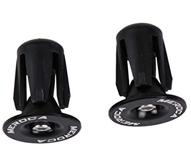 Fahrrad Lenker Endkappen Metall Aluminiumlegierung Lenkerstopfen Endkappen Stecker für für 22-24mm Kaliber Rennrad MTB BMX Mountainbike Fahrrad Zubehör Schwarz 1 Paar