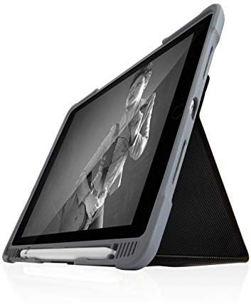 STM Dux Plus Duo Ultra Protective Case für Apple iPad 9./8./7th Gen Black (stm-222-237JU-01 EDU)