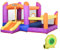Outsunny Castillo Hinchable Infantil de Jardín, Parque Acuático Hinchable con Tobogán, Cama Elástica y Piscina, Multicolor, 280x 250x170cm