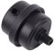 2 pezzi di plastica nera compressore d'aria filtro di aspirazione durevole silenziatore del suono come accessori compressore filtri filettatura 1/4 PT 12 mm