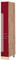 Vicco Apothekerschrank Fame-Line, Bordeaux Hochglanz/Goldkraft Eiche, 30 cm