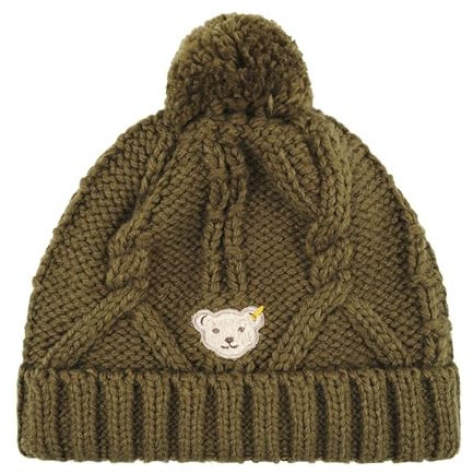 Steiff Jungen Mütze mit Bommel Classic