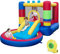 COSTWAY Castillo Hinchable con Solplador, 4 en 1 Castillo Hinchable para Niños 3-10 Años, 380 x 206 x 178 cm, insuflavel crianças Interior y Exterior
