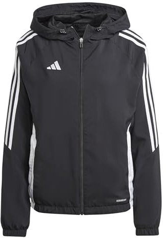 adidas Tiro 24 Windbreaker Vêtements d'extérieur, Noir/Blanc, M Femmes