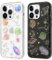Foonary 2 Pezzi Cover per Apple iPhone 15 Pro 6,1, Custodia Universo Planet per Telefono in Trasparente con Aesthetic Disegn, Custodie per Cellulare Silicone Antiurto per iPhone 15 Pro Case