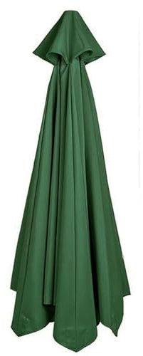 Toile de Rechange Parasol de Jardin Exterieur Deporte 3x3 Polyester imperméable 8 Bras Dessus Parapluie Remplacement