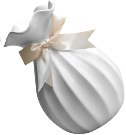 Cabilock Blumenvase Weiß Modern Keramik Blumenhalter Hydroponische Vase Künstlerische Blumenvase Weiße Keramikvase Für Zimmer