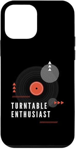 Hülle für iPhone 12 mini Turntable Enthusiast Retro Kostüm für Turntablists Vinyl DJ