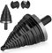 OXMUL Step Drill Bit for Metal, 7/8 to 1-3/8, Cobalt Step Drill Bits, Heavy Duty for Stainless Steel, Hard Metal, Aluminum, Copper, Industrial Grade, 5-Steps. Co138Z