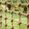 Kletternetz für den Innen- und Außenbereich, 8 mm dickes Seil mit 12 cm Maschenabstand, Spielplatz, Cargo-Netz für Kinder, Sicherheitsnetz aus Hanfseil für Garten, 2 x 2 m Größe