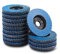 MOGRQAP 12 Pack Angle Grinder Discs, 76mm Flap Discs Polishing Rough Corners 120 Grit Grinder Sanding Discs for Metal Wood Steel