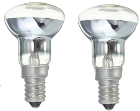 ShuoHui R39 E14 30W Lava Lamp, Small Edison Screw, SES Reflector Lava Lamp, Warm White, 2800K Energy Saving Bulb, R39 Spotlight, Dimmable (2)