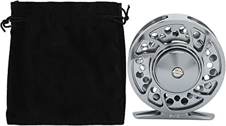 Culnflun Fly Reel 3 4 Fischereirolle hoher CNC -Aluminiumlegier -Fliegenrolle mit 2+1 Kugellager für Fischereienthusiasten Waffenfarbe 70 -mm -Durchmesser 176 g Gewicht