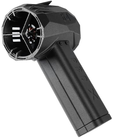 Spacnana Leistungsstarker Turbofangebläse 1500 G Schub 350 Km/h Windgeschwindigkeit 64 Mm Bürstenloser Motor mit 4 Beleuchtung Zum Entfernen von Autos Reinigung
