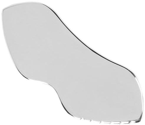 IWOWHERO Gua Sha Werkzeug in Lippenform zu Hause für Gesichtsmassage und Leichtem Design mit Glatten Kanten aus Edelstahl und Reisen Geeignet