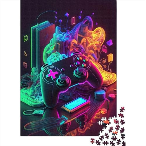 Controller di gioco Intrattenimento elettronico Puzzle 1000 Pezzi Carta per Adulti Arte colorata Relax Famiglia Decorazione Regalo 70x50cm/1000pcs