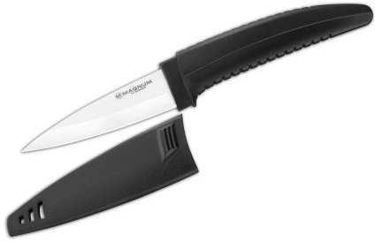 Böker Magnum Ceramic sac à dos Couteau avec Housse, Lame: 7,7 cm
