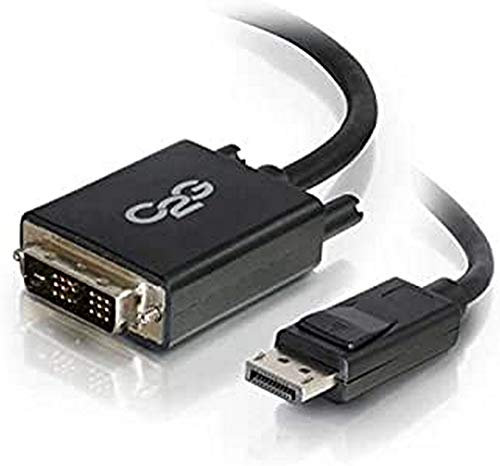 C2G 3M DisplayPort Male to Single Link DVI-D Male Computer Monitor Adapter Cable Black