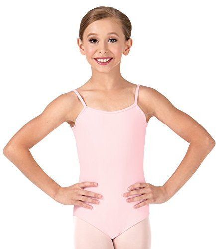 Bloch Bekleidung Dance Girls Microlux Camisole Leotard Parem, schwarz, 8-10