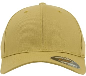 Flexfit Unisex Cap Flexfit Wooly Combed, Unisex Baseballkappe, Youth, curry