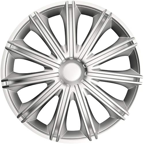 Cardesign-Tom 4 x RADKAPPEN RADZIERBLENDEN Nero 14 Zoll Satz Set