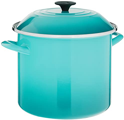 Le Creuset Suppentopf, Emaille, Stahl, Karibik, 10 l