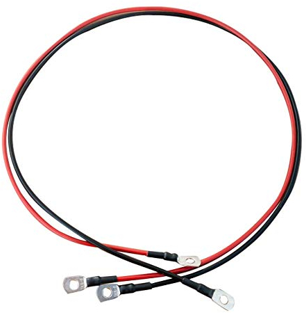ECTIVE H07V-K Batteriekabelsatz 6mm² rot/schwarz M8/M8 1 Meter