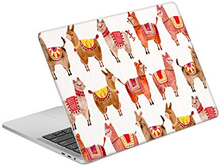 Head Case Designs Offizielle Cat Coquillette Alpaka Tiere Matte Vinyl Haut Aufkleber Abziehbild Abdeckung kompatibel mit MacBook Pro 13 A1989 / A2159