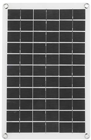Panel Solar Monocristalino de 100 W, Kit de Panel Solar Flexible Módulo Monocristalino 12V Regulador Solar, Ideal Para Autocaravana, Barco, Carga de Energía de Batería