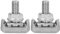 Perno en T de la batería, 2 uds Pernos en T para terminales de batería de automóvil, perno tensor del cable de la batería de acero inoxidable tornillo 19116852 Reemplazo para Chevrolet