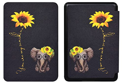 CCOO Nuova Smart Cover con Funzione Auto Sleep Wake per Kindle Paperwhite 7ª/ 6ª/ 5ª Gen 2015/2013/ 2012 Rilasciata, 6