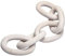 URMAGIC 55cm Decorative Wood Chain - 5-Link Rustic Country Hand Carved Farmhouse Tiered Tray Decoration