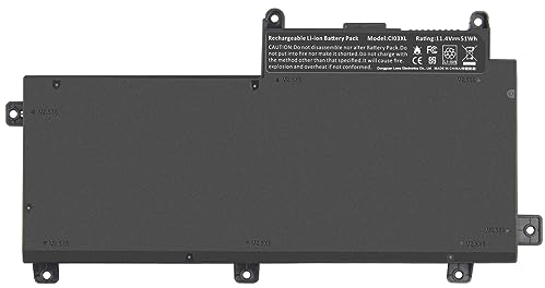 ASUNCELL 51Wh CI03 CI03XL Batteria per HP ProBook 640 650 645 655 G2 G3 T7B31AA CI03048XL CIO3 CIO3XL HSTNN-UB6Q LB6T 801554-001 801517-831 801517-541 HSTNN-I66C-4 HSTNN-I66C-6C5HST