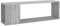 vidaXL TV Schrank Lowboard TV Möbel Tisch Board Sideboard Fernsehschrank Fernsehtisch HiFi-Schrank Grau Sonoma 100x24x32cm Holzwerkstoff