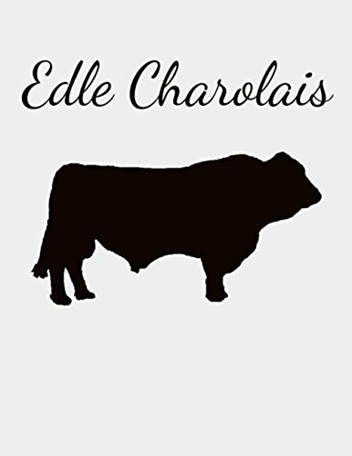 Edle Charolais: Jahreskalender 2023 Kalender A4 Notizbuch für einen Landwirt oder Rinder-Züchter in der Landwirtschaft als Geschenk
