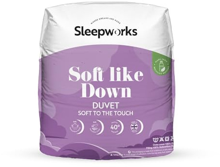 16.5 Tog Extra Warm Luxury Hotel Quality Soft Like Down King Bed Size Microfibre Duvet Quilt, Soft Touch, Heavy Autumn & Winter By Littens