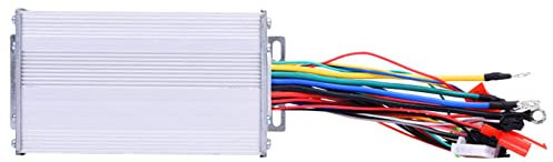 Amagogo Brushless Controller Aus Aluminiumlegierung mit Empfindlicher Steuerung für Elektrofahrräder ESC Elektrofahrrad Controller Passend für, 500W