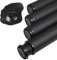 SOTECH 4 pièces Pieds de Table Hauteur 820 mm Ø 76/80 mm Acier Surface Noire Charge maximale 300 kg (75 kg par pièce) avec réglage en Hauteur 32 mm
