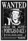 Anime One Piece Wanted Poster Ace 1 Poster Wandkunst Malerei Leinwand Drucke Dekor Poster Kunstwerke 60 x 90 cm