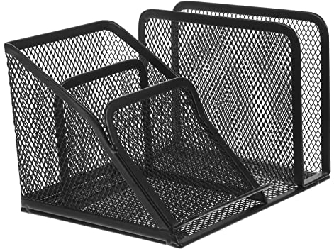 NUOBESTY Stifthalter aus Eisen Schreibtisch-Organizer schreibtischablage Stifte-Organizer für den Schreibtisch Büro-Stifthalter für den Schreibtisch Make-up-Pinseletui Bürobedarf Metall