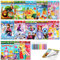 OSDUE Kinder Malbuch set, 28 Mini Malbüchern, Malhefte, Colouring Book mit 12 Buntstiften und Aufklebern, für Kinder Hort Kita, Kinder Restaurant, Geburtstag Geschenk, Mitgebsel