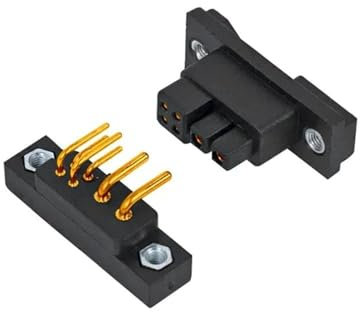 ZLiT 1 paio di connettori maschio femmina per batteria esterna per Segway Ninebot ES1/ES2/ES3/ES4 scooter (nero)