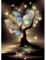 ZEELANNA Diamond Painting Erwachsene Schmetterling Diamond Painting, Diamant Painting Bilder DIY Baum Diamant Malerei Bilder für Home 30x40cm
