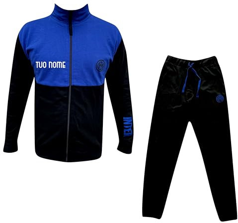 Inter Tuta Casa Ufficiale Bambino Adulto Personalizzabile