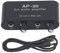Preamplificatore Amplificatore Amplificatore 2CH Ingresso Bilanciato in Ingresso 1/4 Pollici 6,5 Mm Regolazione da 0-20 DB per Studio Domestico con Luce LED e Lega di Alluminio