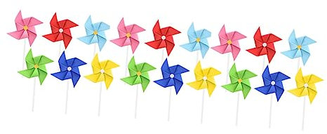 Sosoport 1 Satz Windmühlen Karten Dekorationsaufsatz Für Geburtstagspartys Cupcake Dekoration Windmühle Mini Windmühlen Windmühlen Kuchen Einlegekarte Eva Bunt 18 Stück