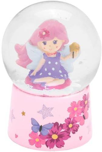 Sheepworld Traumkugel Fee | Schneekugel zum Schütteln, Höhe 6,5 cm, mit 3D-Figur, aus bruchsicherem Acryl | Geschenk für Kinder, Kindergeburtstag, Geschenk Mädchen, Schulanfang, Schultüte | 74296