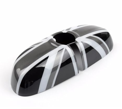 Auto-Rückspiegelkappe Für MINI Für Cooper F56 F55 Für Fließheck ABS Kunststoff Mode Auto Auto Styling Auto Rückspiegel Abdeckung Gehäuse Rückspiegel(1)