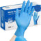 MEDITOP 1000 x Blue Disposable Extra Large Nitrile Examination Gloves Multipurpose,Mechanical, Industrial, Hair & Beauty, Janitorial, Multipurpose-Powder Free(1000 Gloves, XL)